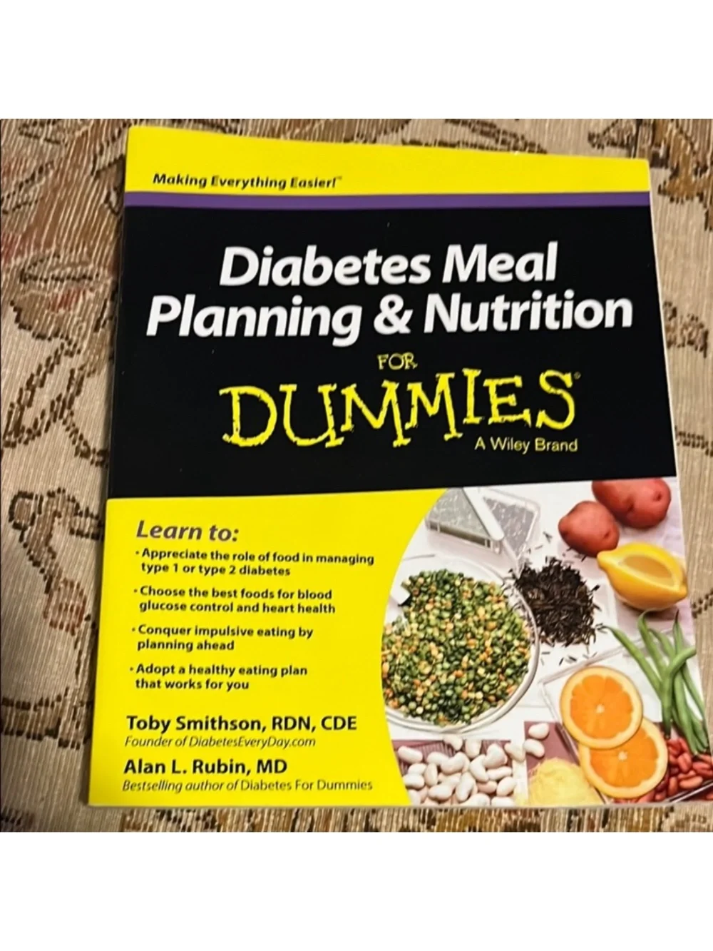 Diabetes Meal Planning & Nutrition For Dummies SC Book